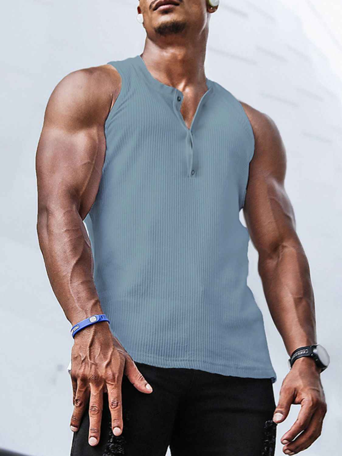 Men' Polo Tank - Damned Threads